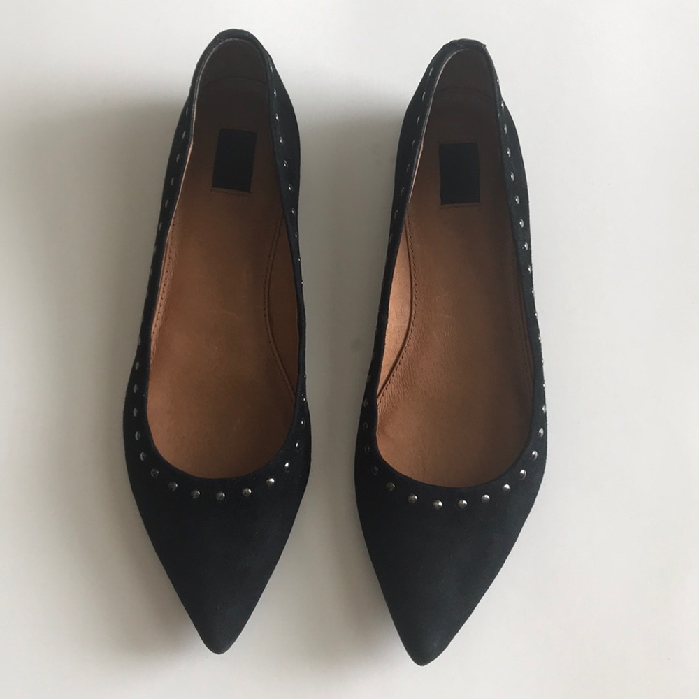 Frye Suede Ballet Flats